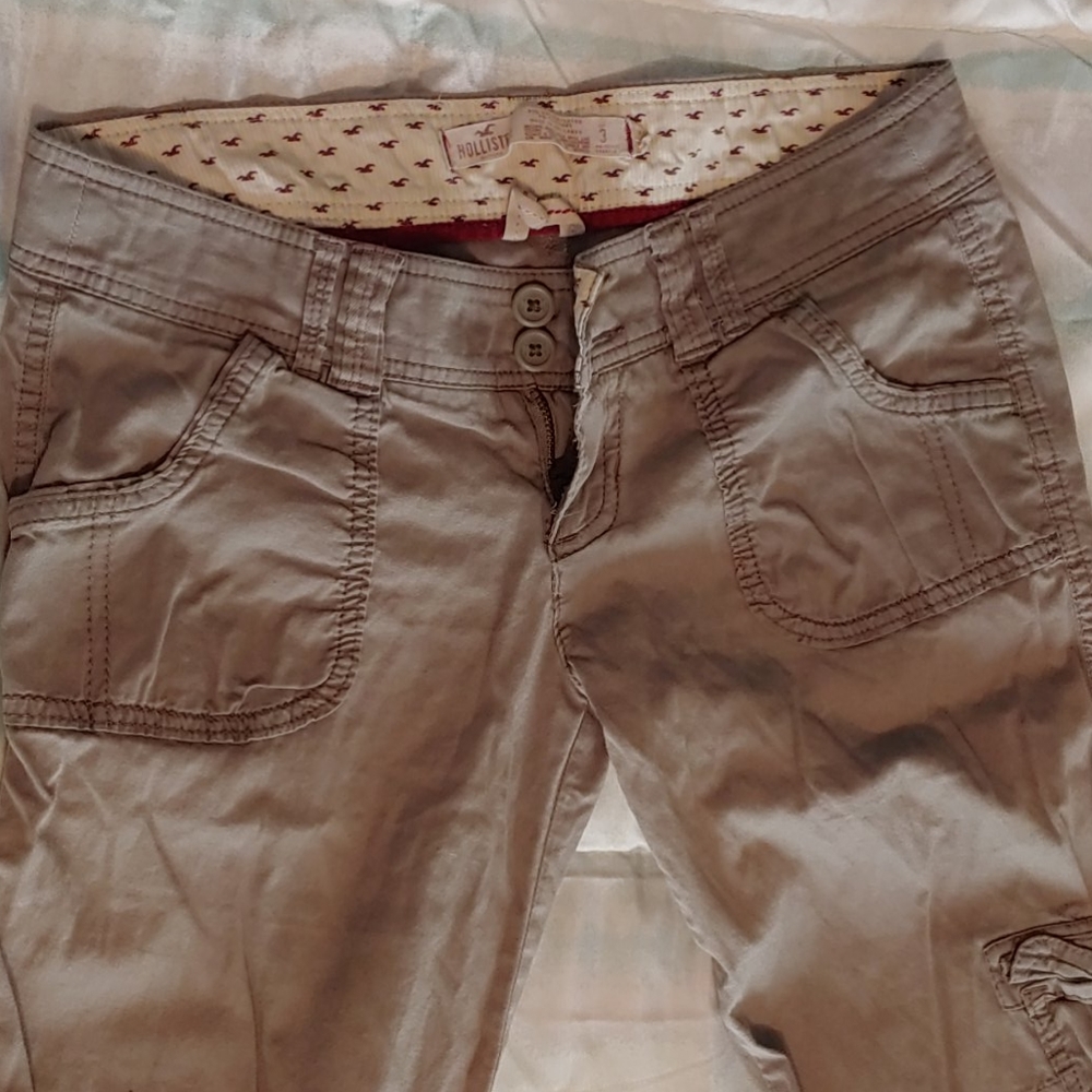 Hollister cargo pants lightweight